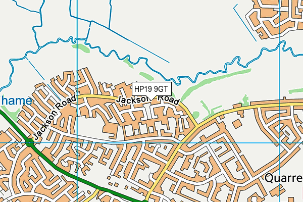 HP19 9GT map - OS VectorMap District (Ordnance Survey) HP19 9GT map - OS VectorMap District (Ordnance Survey)