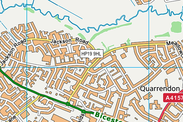 HP19 9HL map - OS VectorMap District (Ordnance Survey) HP19 9HL map - OS VectorMap District (Ordnance Survey)