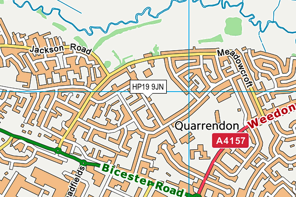 HP19 9JN map - OS VectorMap District (Ordnance Survey) HP19 9JN map - OS VectorMap District (Ordnance Survey)
