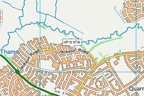 HP19 9TW map - OS VectorMap District (Ordnance Survey) HP19 9TW map - OS VectorMap District (Ordnance Survey)