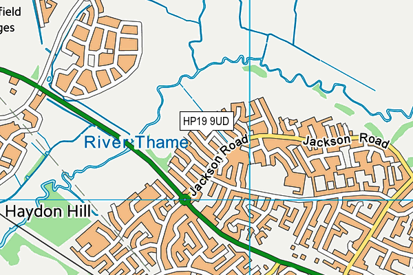 HP19 9UD map - OS VectorMap District (Ordnance Survey) HP19 9UD map - OS VectorMap District (Ordnance Survey)