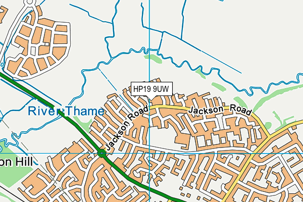 HP19 9UW map - OS VectorMap District (Ordnance Survey) HP19 9UW map - OS VectorMap District (Ordnance Survey)