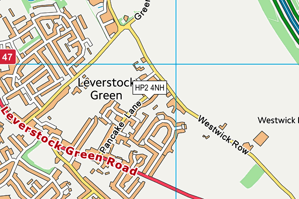 HP2 4NH map - OS VectorMap District (Ordnance Survey) HP2 4NH map - OS VectorMap District (Ordnance Survey)