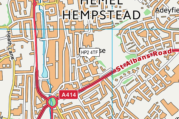 HP2 4TF map - OS VectorMap District (Ordnance Survey) HP2 4TF map - OS VectorMap District (Ordnance Survey)