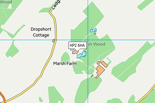 HP2 6HA map - OS VectorMap District (Ordnance Survey) HP2 6HA map - OS VectorMap District (Ordnance Survey)