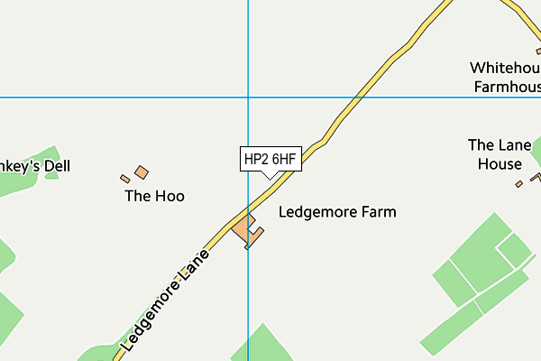 HP2 6HF map - OS VectorMap District (Ordnance Survey) HP2 6HF map - OS VectorMap District (Ordnance Survey)