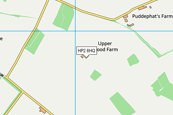 HP2 6HQ map - OS VectorMap District (Ordnance Survey) HP2 6HQ map - OS VectorMap District (Ordnance Survey)
