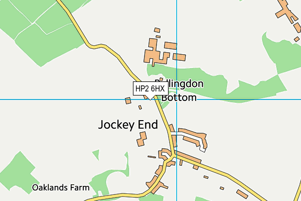 HP2 6HX map - OS VectorMap District (Ordnance Survey) HP2 6HX map - OS VectorMap District (Ordnance Survey)