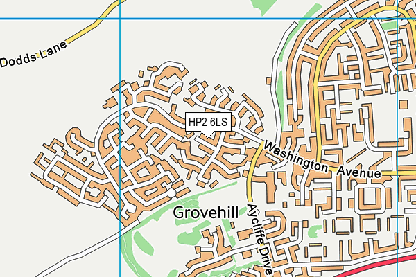 HP2 6LS map - OS VectorMap District (Ordnance Survey) HP2 6LS map - OS VectorMap District (Ordnance Survey)