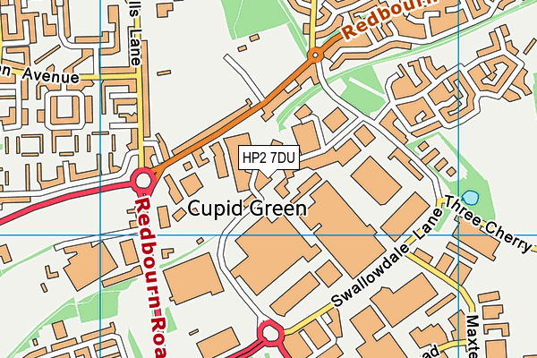 HP2 7DU map - OS VectorMap District (Ordnance Survey) HP2 7DU map - OS VectorMap District (Ordnance Survey)