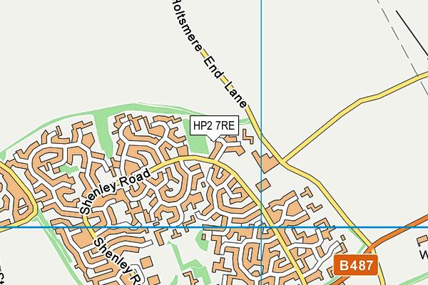 HP2 7RE map - OS VectorMap District (Ordnance Survey) HP2 7RE map - OS VectorMap District (Ordnance Survey)