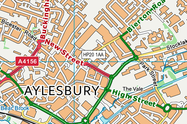 HP20 1AA map - OS VectorMap District (Ordnance Survey) HP20 1AA map - OS VectorMap District (Ordnance Survey)