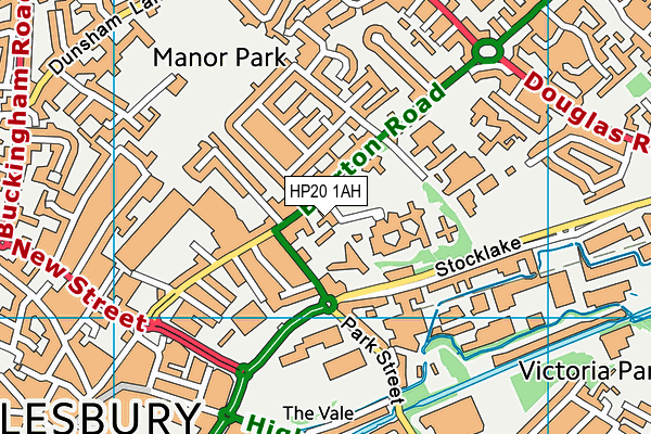 HP20 1AH map - OS VectorMap District (Ordnance Survey) HP20 1AH map - OS VectorMap District (Ordnance Survey)