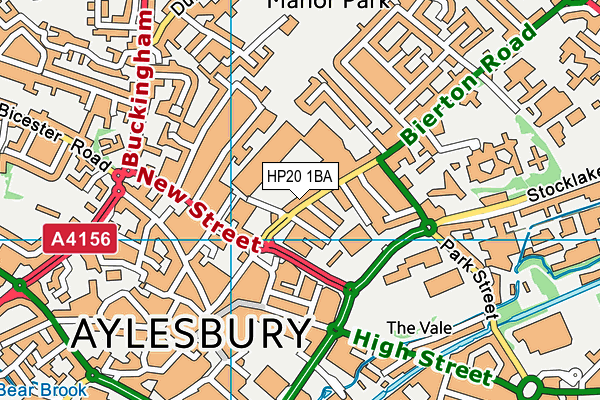 HP20 1BA map - OS VectorMap District (Ordnance Survey) HP20 1BA map - OS VectorMap District (Ordnance Survey)