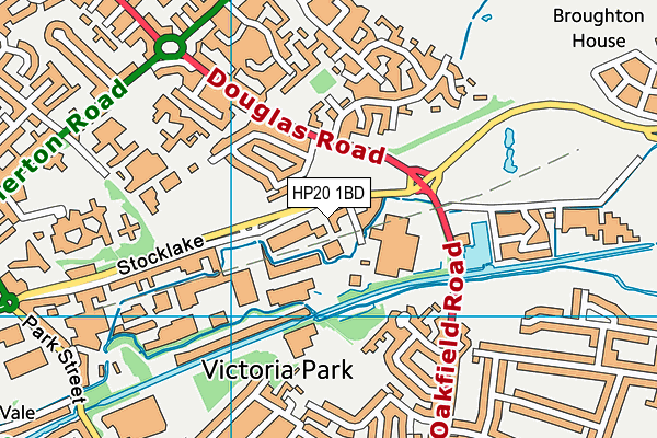 HP20 1BD map - OS VectorMap District (Ordnance Survey) HP20 1BD map - OS VectorMap District (Ordnance Survey)