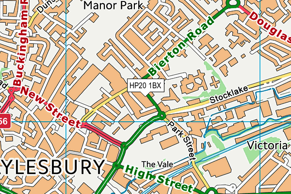 HP20 1BX map - OS VectorMap District (Ordnance Survey) HP20 1BX map - OS VectorMap District (Ordnance Survey)