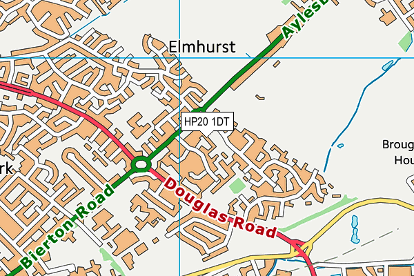 HP20 1DT map - OS VectorMap District (Ordnance Survey) HP20 1DT map - OS VectorMap District (Ordnance Survey)