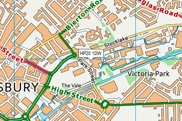 HP20 1DW map - OS VectorMap District (Ordnance Survey) HP20 1DW map - OS VectorMap District (Ordnance Survey)