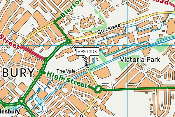 HP20 1DX map - OS VectorMap District (Ordnance Survey) HP20 1DX map - OS VectorMap District (Ordnance Survey)