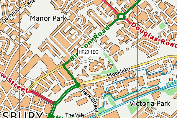 HP20 1EG map - OS VectorMap District (Ordnance Survey) HP20 1EG map - OS VectorMap District (Ordnance Survey)