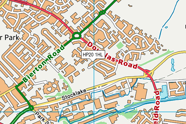 HP20 1HL map - OS VectorMap District (Ordnance Survey) HP20 1HL map - OS VectorMap District (Ordnance Survey)