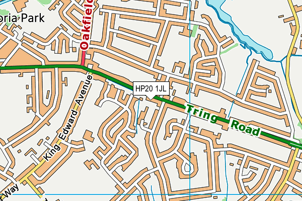 HP20 1JL map - OS VectorMap District (Ordnance Survey) HP20 1JL map - OS VectorMap District (Ordnance Survey)