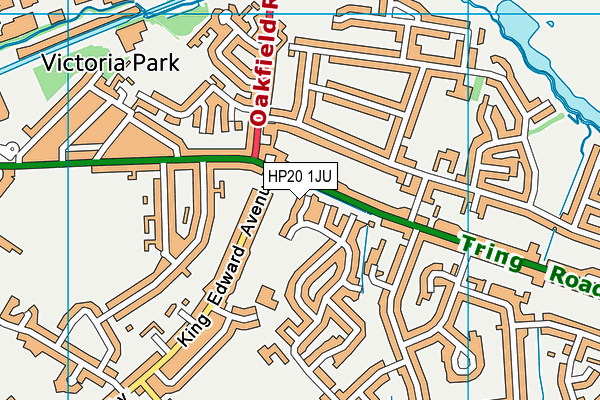 HP20 1JU map - OS VectorMap District (Ordnance Survey) HP20 1JU map - OS VectorMap District (Ordnance Survey)