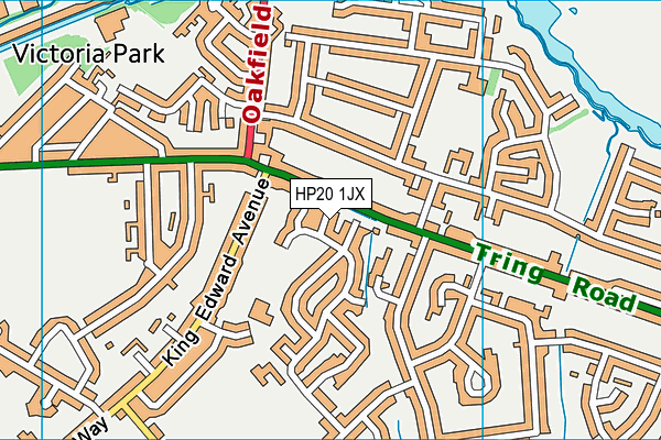 HP20 1JX map - OS VectorMap District (Ordnance Survey) HP20 1JX map - OS VectorMap District (Ordnance Survey)