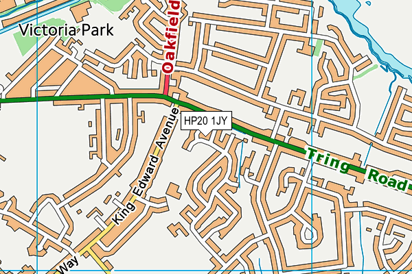 HP20 1JY map - OS VectorMap District (Ordnance Survey) HP20 1JY map - OS VectorMap District (Ordnance Survey)