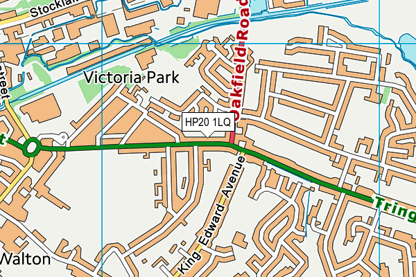 HP20 1LQ map - OS VectorMap District (Ordnance Survey) HP20 1LQ map - OS VectorMap District (Ordnance Survey)
