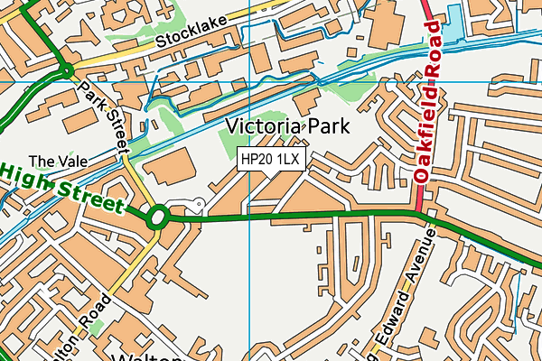 HP20 1LX map - OS VectorMap District (Ordnance Survey) HP20 1LX map - OS VectorMap District (Ordnance Survey)