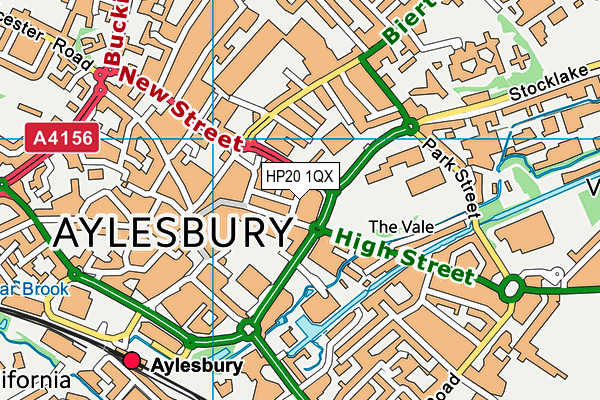 HP20 1QX map - OS VectorMap District (Ordnance Survey) HP20 1QX map - OS VectorMap District (Ordnance Survey)