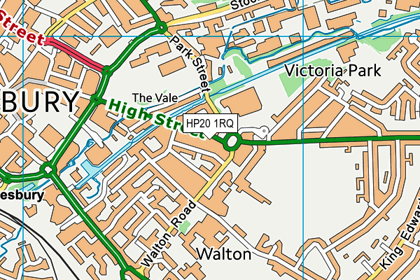 HP20 1RQ map - OS VectorMap District (Ordnance Survey) HP20 1RQ map - OS VectorMap District (Ordnance Survey)