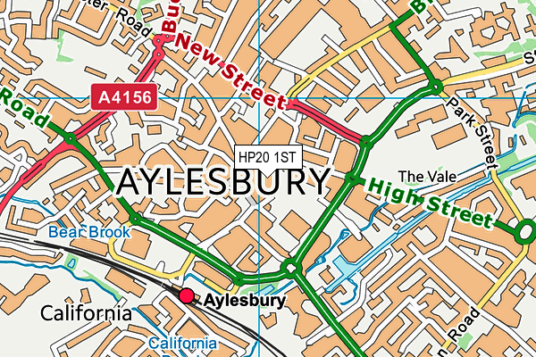 HP20 1ST map - OS VectorMap District (Ordnance Survey) HP20 1ST map - OS VectorMap District (Ordnance Survey)