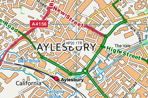 HP20 1TR map - OS VectorMap District (Ordnance Survey) HP20 1TR map - OS VectorMap District (Ordnance Survey)