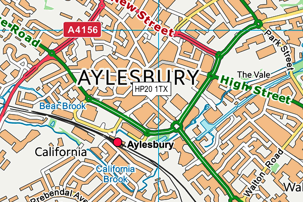 HP20 1TX map - OS VectorMap District (Ordnance Survey) HP20 1TX map - OS VectorMap District (Ordnance Survey)
