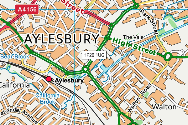 HP20 1UG map - OS VectorMap District (Ordnance Survey) HP20 1UG map - OS VectorMap District (Ordnance Survey)