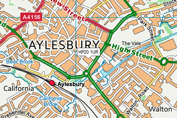 HP20 1UR map - OS VectorMap District (Ordnance Survey) HP20 1UR map - OS VectorMap District (Ordnance Survey)