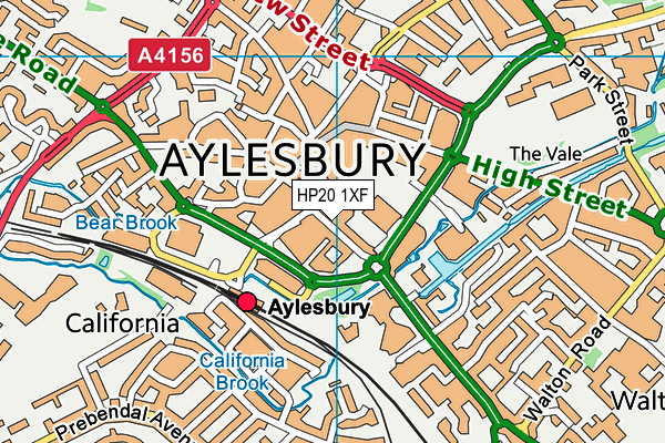 HP20 1XF map - OS VectorMap District (Ordnance Survey) HP20 1XF map - OS VectorMap District (Ordnance Survey)