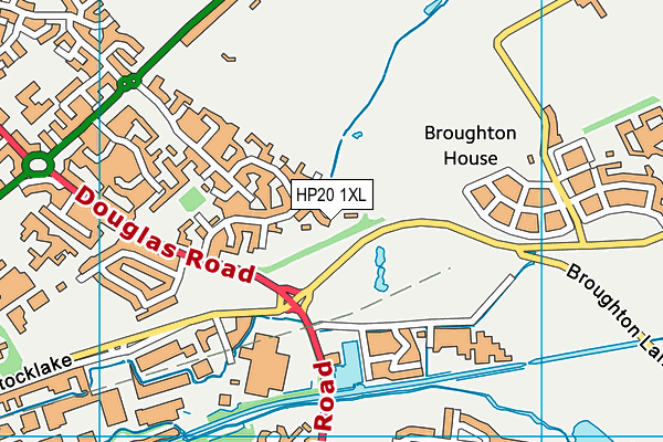 HP20 1XL map - OS VectorMap District (Ordnance Survey) HP20 1XL map - OS VectorMap District (Ordnance Survey)