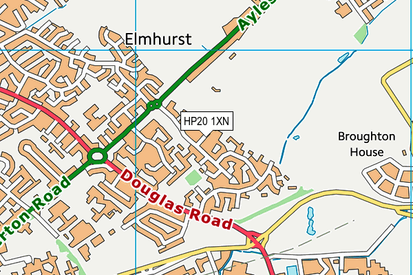 HP20 1XN map - OS VectorMap District (Ordnance Survey) HP20 1XN map - OS VectorMap District (Ordnance Survey)