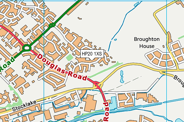 HP20 1XS map - OS VectorMap District (Ordnance Survey) HP20 1XS map - OS VectorMap District (Ordnance Survey)