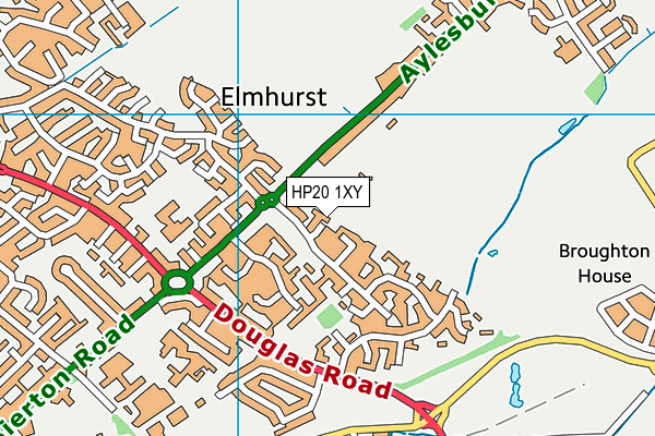 HP20 1XY map - OS VectorMap District (Ordnance Survey) HP20 1XY map - OS VectorMap District (Ordnance Survey)