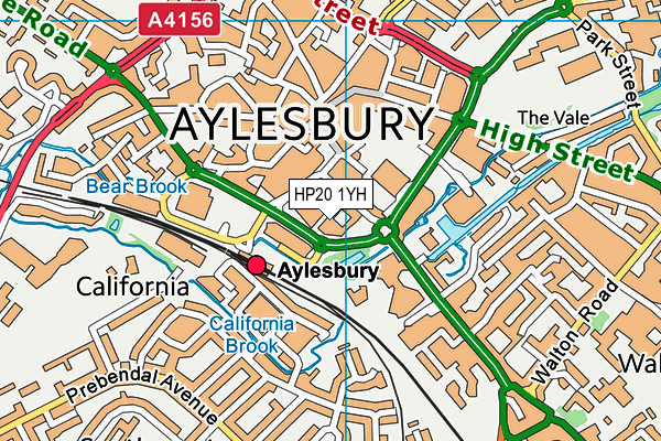 HP20 1YH map - OS VectorMap District (Ordnance Survey) HP20 1YH map - OS VectorMap District (Ordnance Survey)