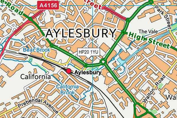 HP20 1YU map - OS VectorMap District (Ordnance Survey) HP20 1YU map - OS VectorMap District (Ordnance Survey)
