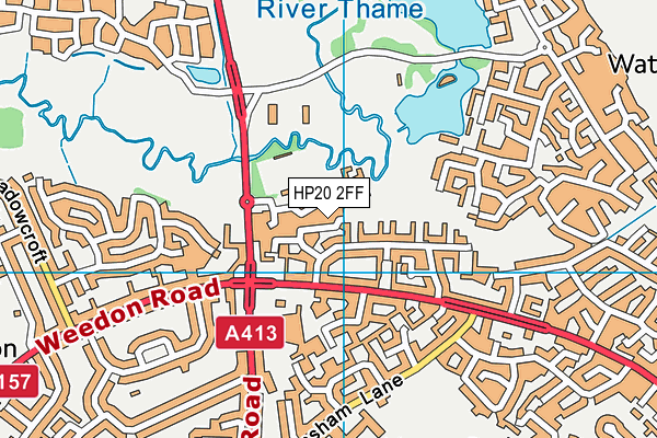 HP20 2FF map - OS VectorMap District (Ordnance Survey) HP20 2FF map - OS VectorMap District (Ordnance Survey)