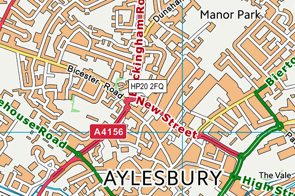 HP20 2FQ map - OS VectorMap District (Ordnance Survey) HP20 2FQ map - OS VectorMap District (Ordnance Survey)