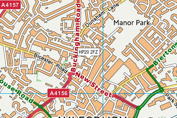 HP20 2FZ map - OS VectorMap District (Ordnance Survey) HP20 2FZ map - OS VectorMap District (Ordnance Survey)