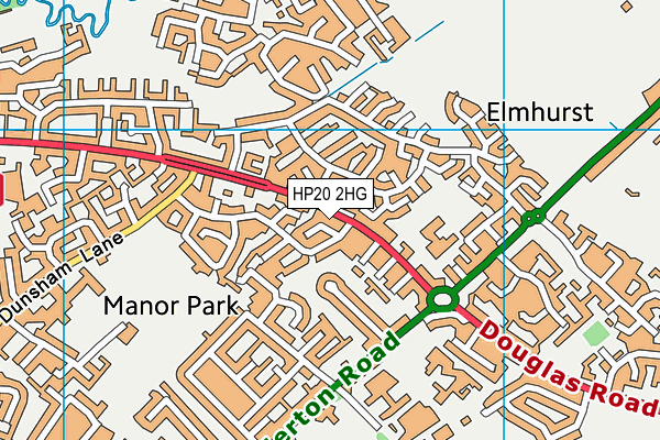 HP20 2HG map - OS VectorMap District (Ordnance Survey) HP20 2HG map - OS VectorMap District (Ordnance Survey)