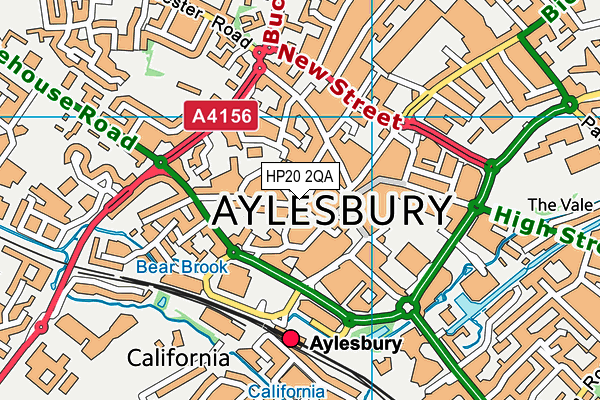 HP20 2QA map - OS VectorMap District (Ordnance Survey) HP20 2QA map - OS VectorMap District (Ordnance Survey)